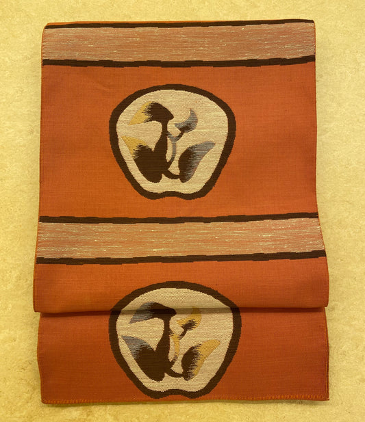 八寸名古屋帯(開き仕立て)